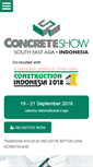 Mobile Screenshot of concreteshowseasia.com